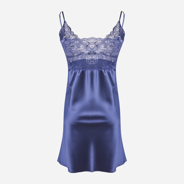 Нічна сорочка жіноча DKaren Slip Wendy XL Темно-синя (5903068501067) - зображення 2