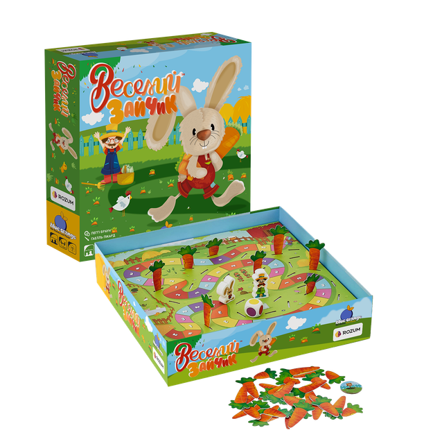 Настільна гра Rozum Веселий Зайчик (Happy Bunny) - зображення 2