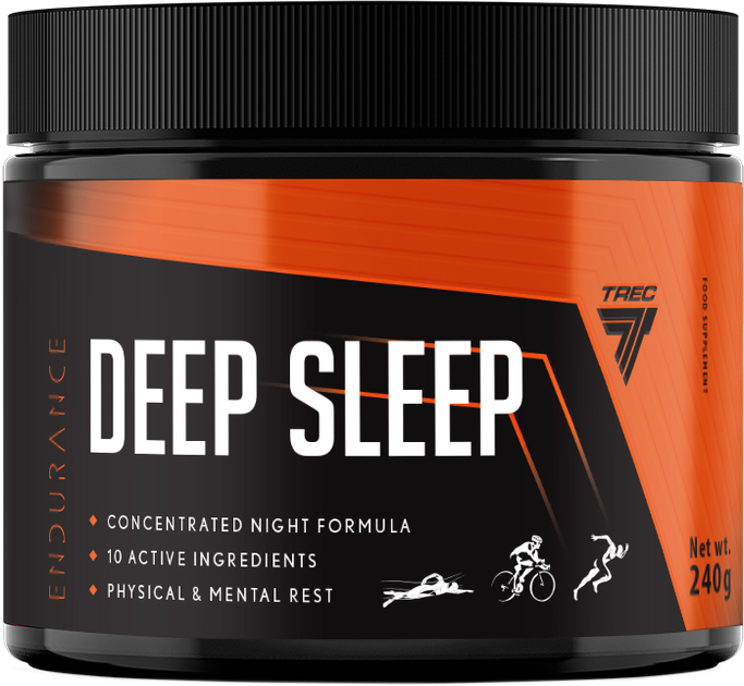 Suplement diety Trec Nutrition Endurance Deep Sleep 240 g Jar Tropic (5902114041014) - obraz 1