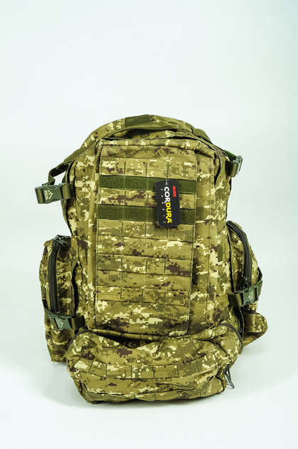 Тактичний військовий рюкзак Cordura Mude 70L Піксель - зображення 1