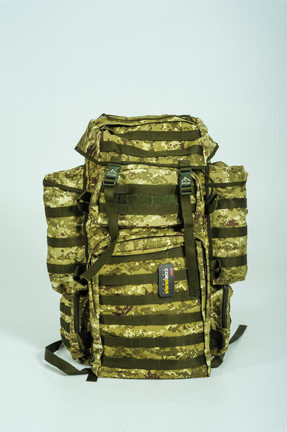 Тактический военный рюкзак Cordura Mude 120L Пиксель - изображение 1