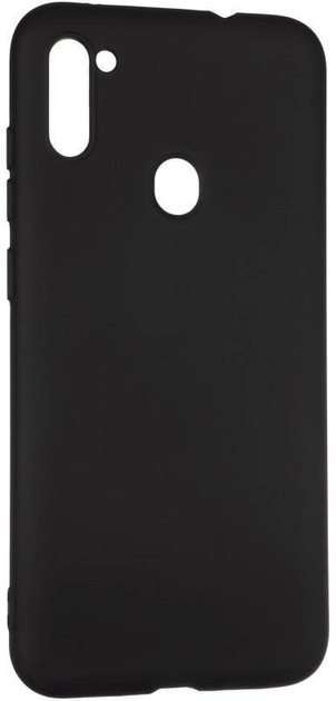 Etui Beline Silicone do Samsung Galaxy M11 Black (5903657577503) - obraz 1
