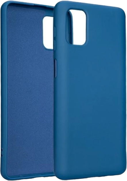 Etui Beline Silicone do Samsung Galaxy M51 Blue (5903657578753) - obraz 1