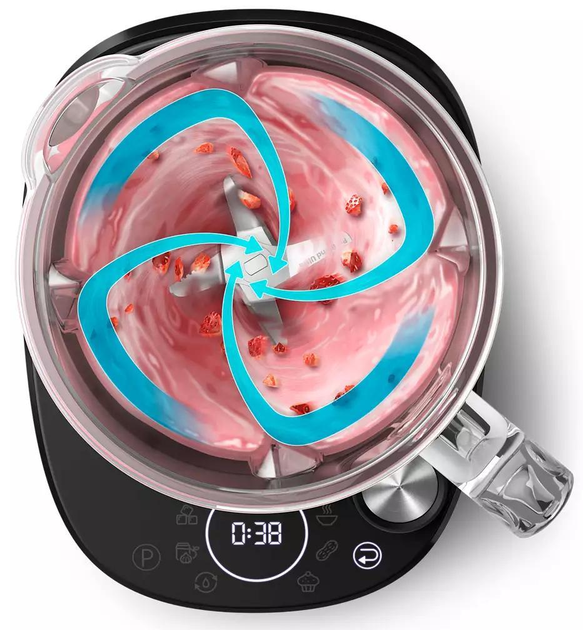 Блендер Philips Series 7000 HR3760/00 - зображення 7
