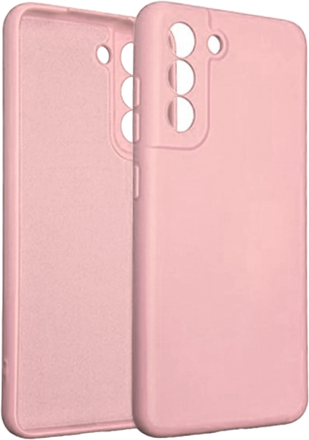 Etui Beline Silicone do Samsung Galaxy S21 FE Rose gold (5904422916428) - obraz 1