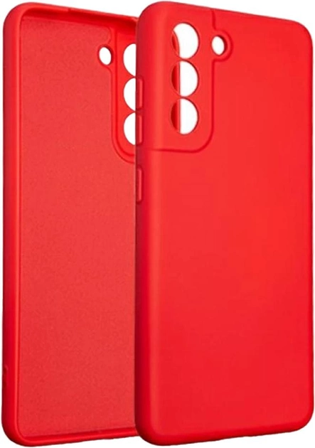 Etui Beline Silicone do Samsung Galaxy S23 Red (5905359810810) - obraz 1