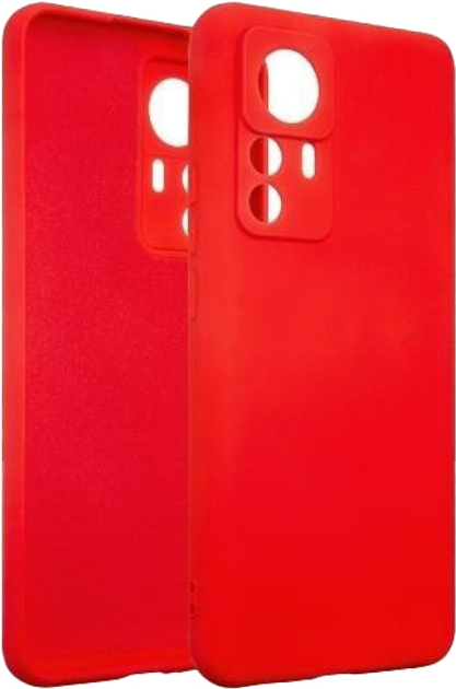 Панель Beline Silicone для Xiaomi 12T Red (5905359810933) - зображення 1