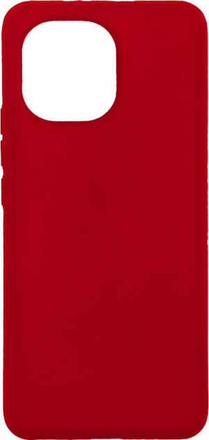 Панель Beline Silicone для Xiaomi Mi 11 5G Red (5903919067469) - зображення 1