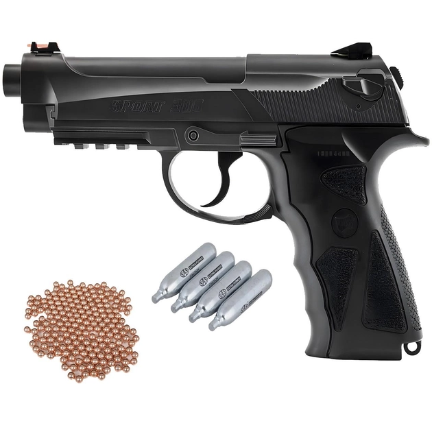 Пневматичний пістолет Win Gun 306 Beretta 90 two, полімер - зображення 1