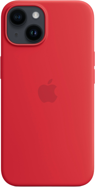 Панель Apple MagSafe Silicone Case для Apple iPhone 14 Plus Red (194253416265) - зображення 1