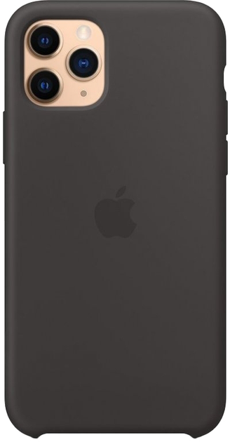 Etui Apple MagSafe Silicone Case do Apple iPhone 11 Pro Black (190199287884) - obraz 1