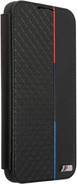 Чохол-книжка BMW M Collection Triangles для Samsung Galaxy S22 Plus Black (3666339043339) - зображення 2