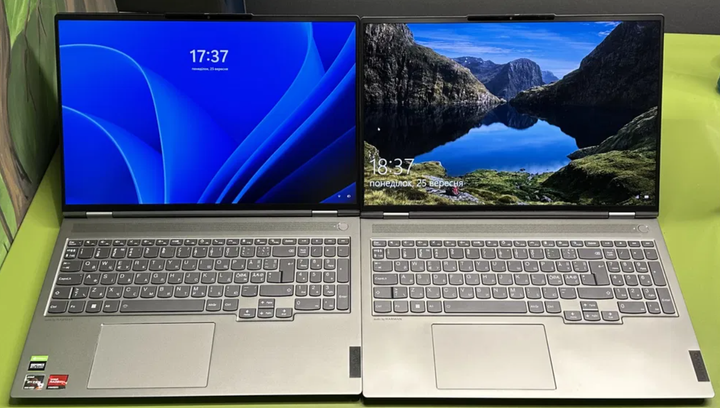 Игровой ноутбук Lenovo ThinkBook 16p G2 / 16" (2560x1600) IPS / AMD Ryzen 9 5900HX (8 (16) ядер по 3.3 - 4.6 GHz) / 32 GB DDR4 / 1000 GB SSD / nVidia GeForce RTX 3060, 6 GB GDDR6, 192-bit / WebCam б/у - изображение 3