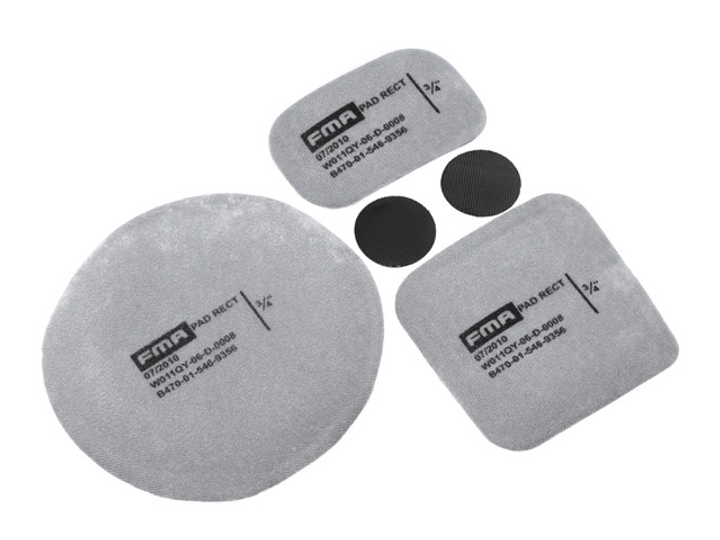 Комплект защитных накладок для шлема/каски Mod.A - Grey [FMA] - изображение 2