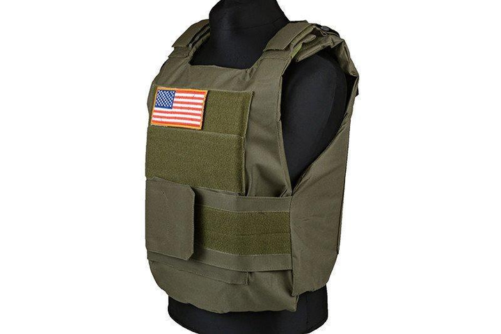Жилет тактичний (розвантажувальний) Personal Body Armor — olive [GFC Tactical] - зображення 1