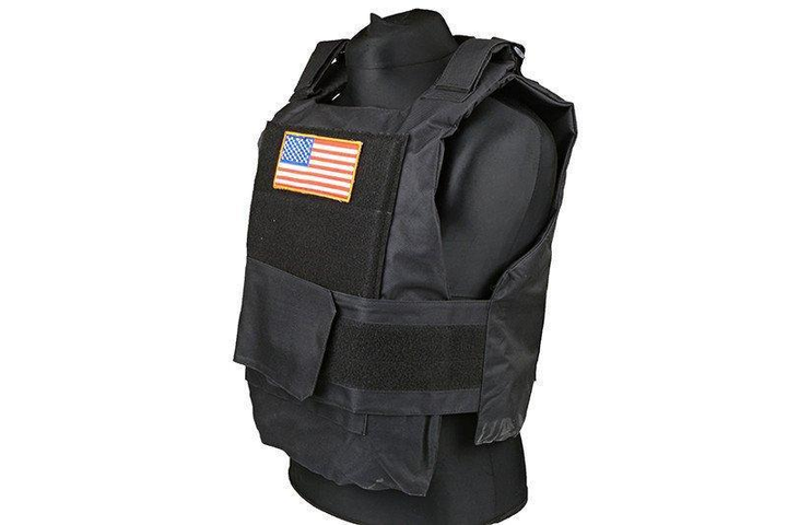 Жилет тактичний (розвантажувальний) Personal Body Armor — black [GFC Tactical] - зображення 1