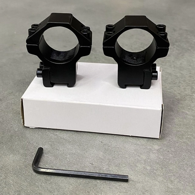 Кольца Beeman FTMA011, 25.4 мм, Medium, на 11 мм "Ласточкин хвост" (243934) - изображение 2