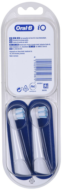 Насадки для електричної зубної щітки Oral-B iO Gentle Cleaning (2 шт) - зображення 3