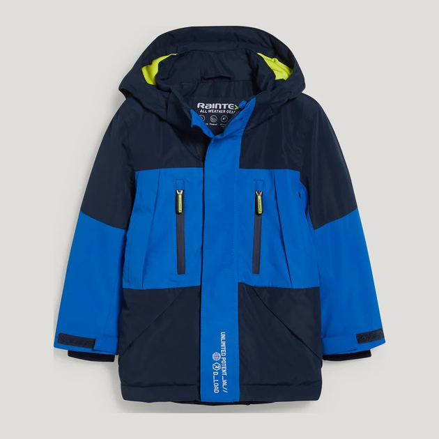Акція на Дитяча демісезонна куртка для хлопчика C&A 2173922b90 98 см Темно-синя від Rozetka
