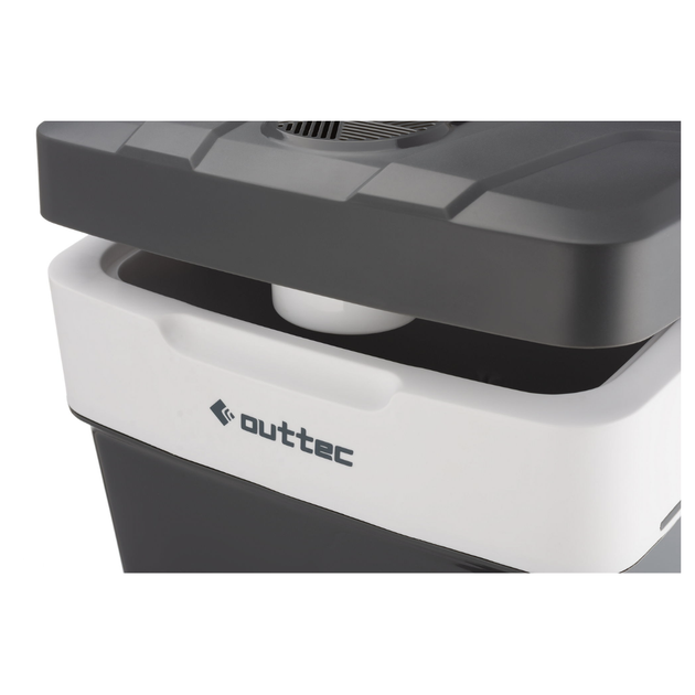 Автохолодильник Outtec 32 L Grey 12В/220В з дисплеєм та USB-портом - зображення 11