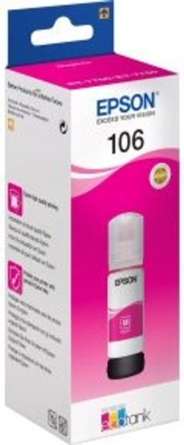 Tusz Epson EcoTank 106 Magenta 70 ml (8715946643328) - obraz 1