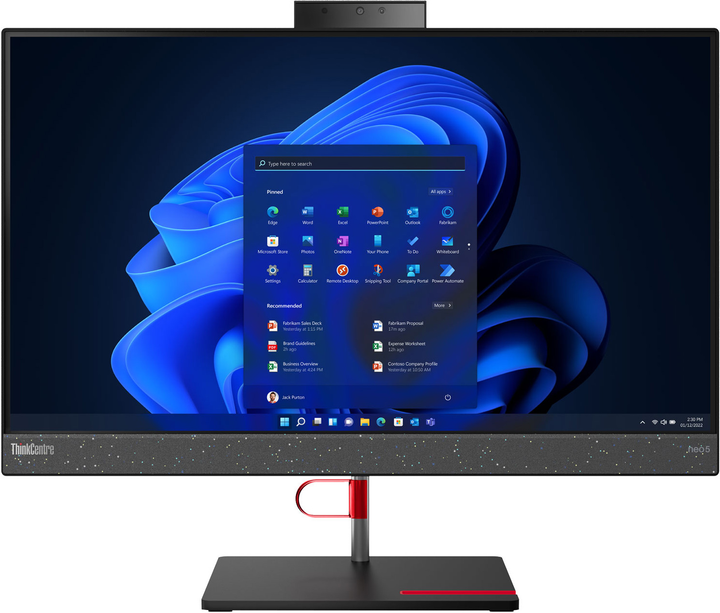 Моноблок Lenovo All-in-One ThinkCentre neo 50a G4 (12K9003EPB) Black - зображення 1