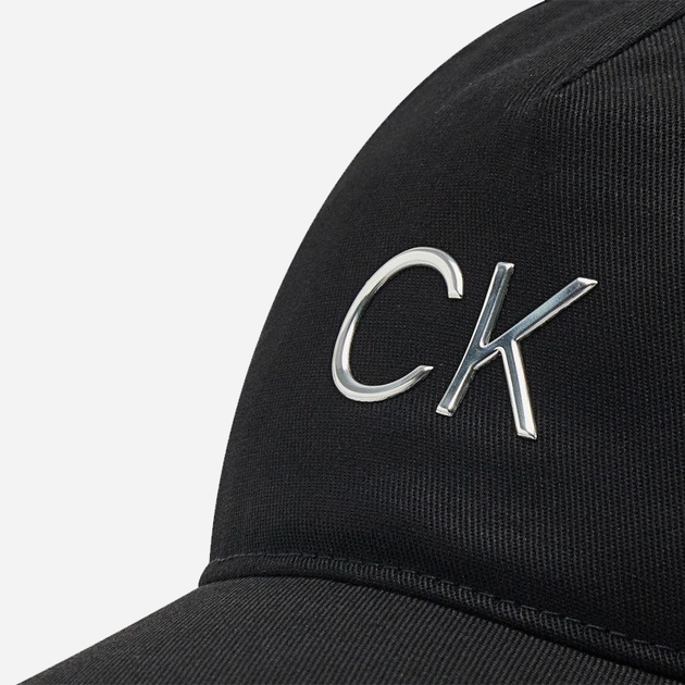 Кепка Calvin Klein Jeans Re-Lock Bb Cap K60K609168-BAX Ck Чорна (8719855504237) - зображення 4