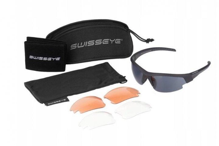 Окуляри балістичні Swiss Eye Guardian 3 комплекти змінних лінз, футляр ц: чорний,2370.06.49 - зображення 1