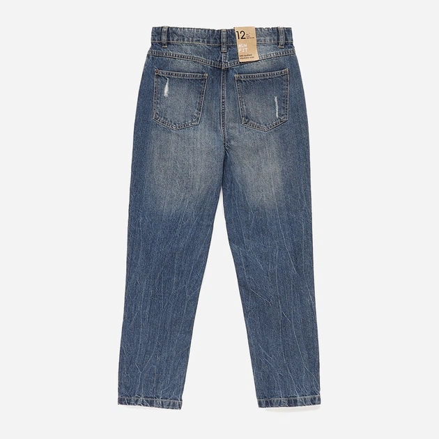 Подростковые джинсы для девочки KIABI KB2703-1 138-143 см Синие ...