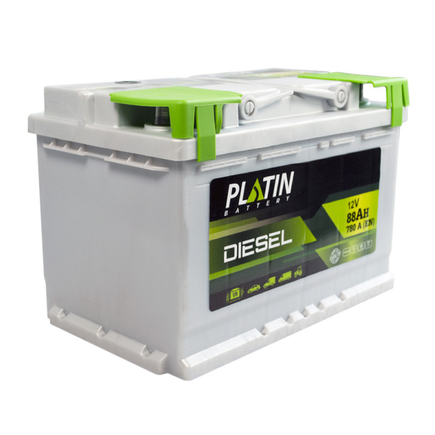 Автомобільний акумулятор PLATIN Silver Disel MF 88Ah 780A R+ - зображення 3
