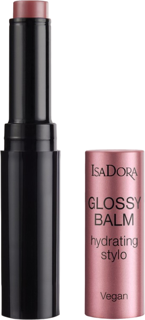 Balsam do ust IsaDora Glossy Balm Hydrating 43 Lovely Lavender 1.6 g (7317852110430) - obraz 1