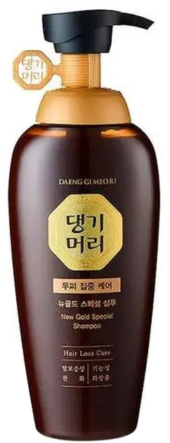Акція на Шампунь для шкіри голови та волосся Daeng Gi Meo Ri New Gold Black Shampoo Чорне золото 500 мл (8807779020350/8807779041584) від Rozetka