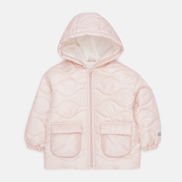 Акція на Дитяча демісезонна куртка для дівчинки Бемби КТ315-900 110 см Світло-рожева (33315423340.900) від Rozetka