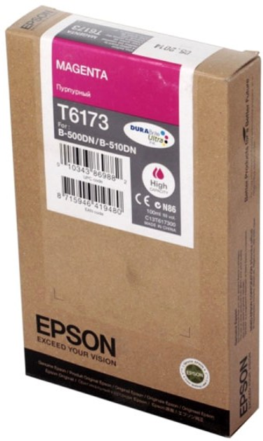 Tusz Epson T6173 100 ml Magenta (8715946419480) - obraz 2