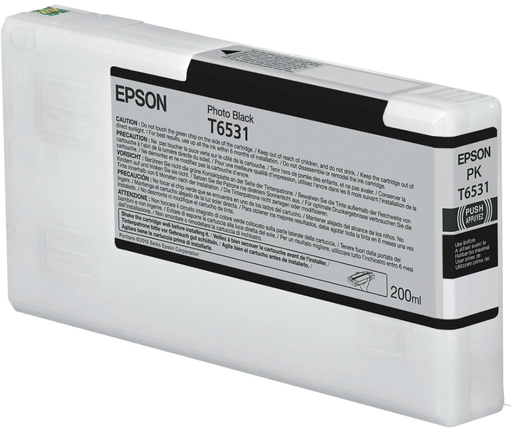 Tusz Epson T6531 200 ml Photo Black (10343877610) - obraz 1