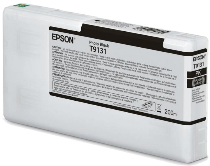 Tusz Epson T9131 200 ml Photo Black (10343929944) - obraz 1