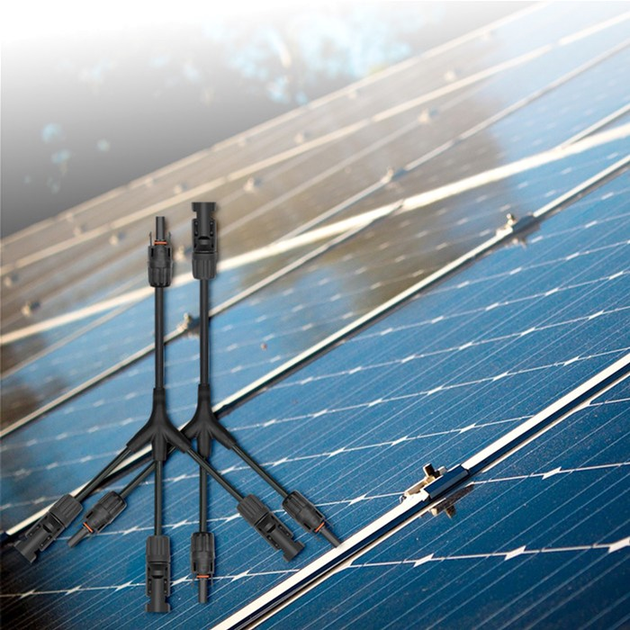 Роз'єм Qoltec Solar, роз'єм MC4, тип Y, 1000В, 30А (52601) (5901878526010) - зображення 6