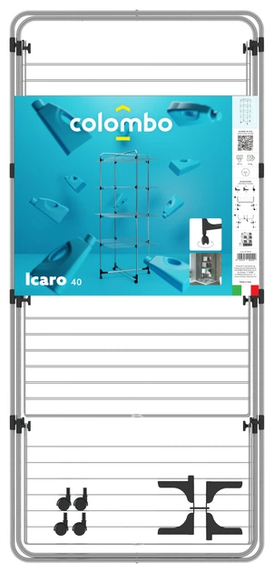 Сушарка для білизни підлогова Colombo Icaro 40 (ST194/4) - зображення 5