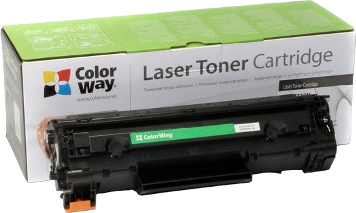 Toner ColorWay CW-C725EU Black (6942941820740) - obraz 1
