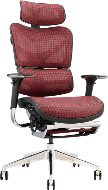 Офисное эргономичное кресло GT Racer X-702L Red (W-82) - Фото 1 Офисное эргономичное кресло GT Racer X-702L Red (W-82) - изображение 1