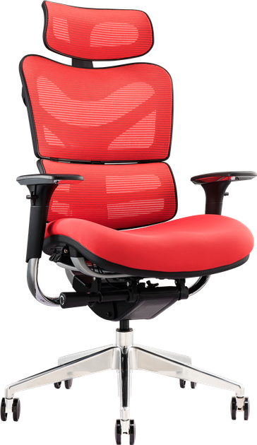 Офисное эргономичное кресло GT Racer X-782 Red (W-22 B-42) - Фото 1 Офисное эргономичное кресло GT Racer X-782 Red (W-22 B-42) - изображение 1