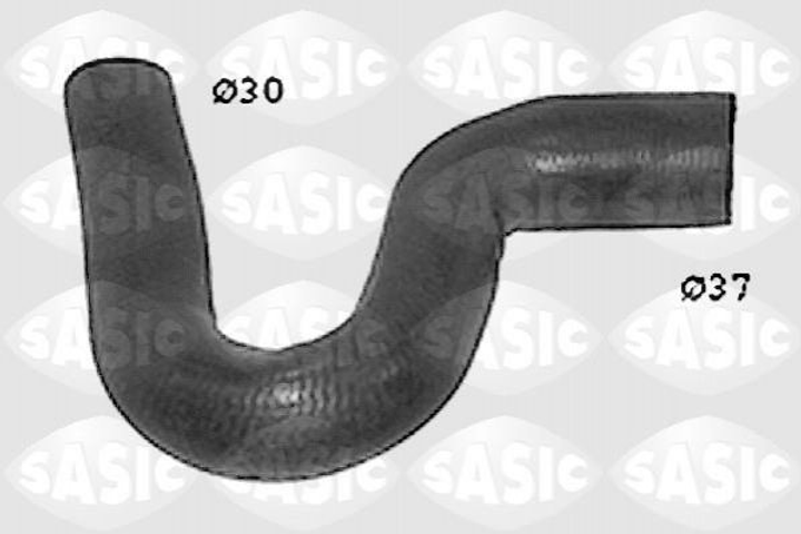 Патрубки системи охолодження SASIC SWH0426 Citroen Xsara, Berlingo; Peugeot 306, Partner 1343J2, 1343V6, 96089333 - зображення 1