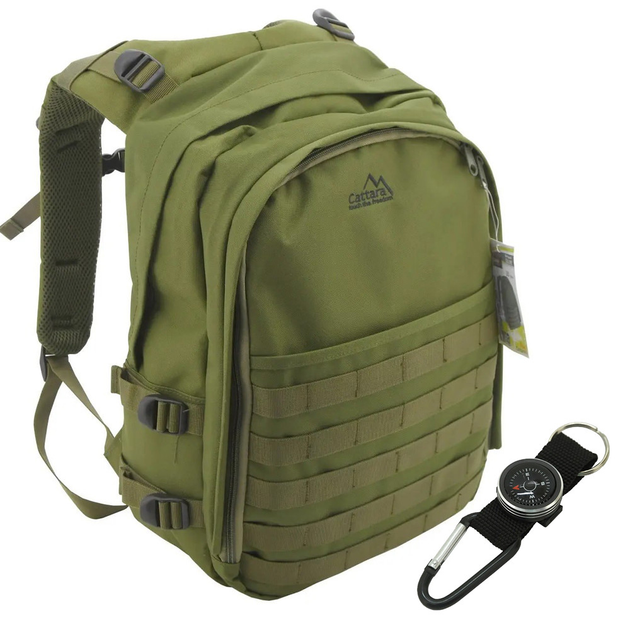 Рюкзак тактичний CATTARA 30L OLIVE 13868 Зелений - изображение 1