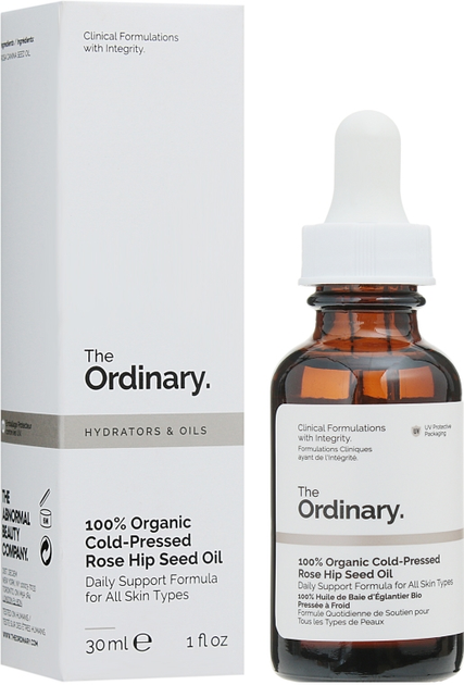 Органическое масло семян шиповника холодного отжима - The Ordinary 100% Organic Cold-Pressed Rose Hip Seed Oil 30ml (442397-61969) 