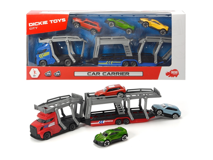 Іграшковий караван із 3 машинками, 2 види (4006333050862) - зображення 1