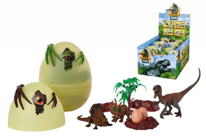 Jajko z dinozaurem, 3 rodzaje (4006592080716) - obraz 1
