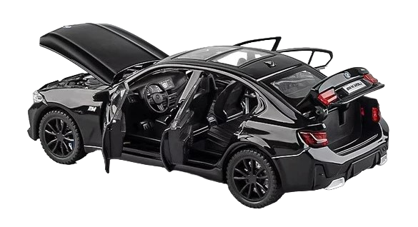 Машинка металева дитяча BMW 320i Auto Expert Чорний - Фото 4 Машинка металева дитяча BMW 320i Auto Expert Чорний - зображення 4