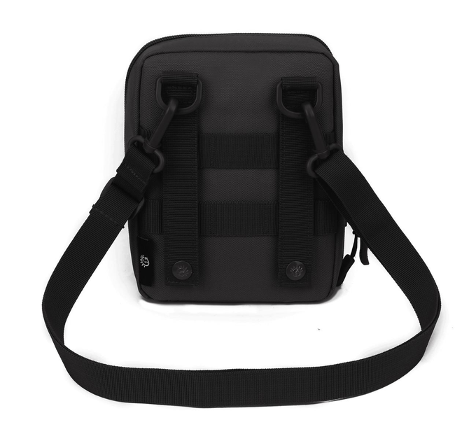 Підсумок тактичний на сумку, рюкзак, пояс, органайзер, аптечка EDC Protector Plus A007 Black - зображення 2