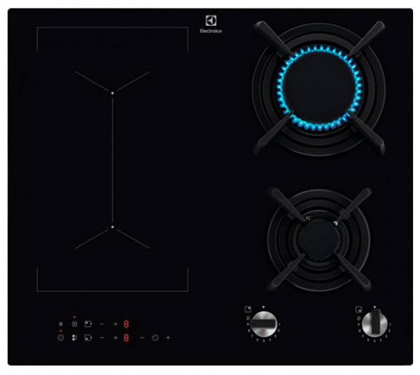 Комбинированная варочная поверхность Electrolux kdi641723k (949760097) - Фото 1 Комбинированная варочная поверхность Electrolux kdi641723k (949760097) - изображение 1