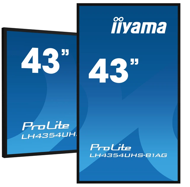 Монітор 43" iiyama ProLite LH4354UHS-B1AG - зображення 6